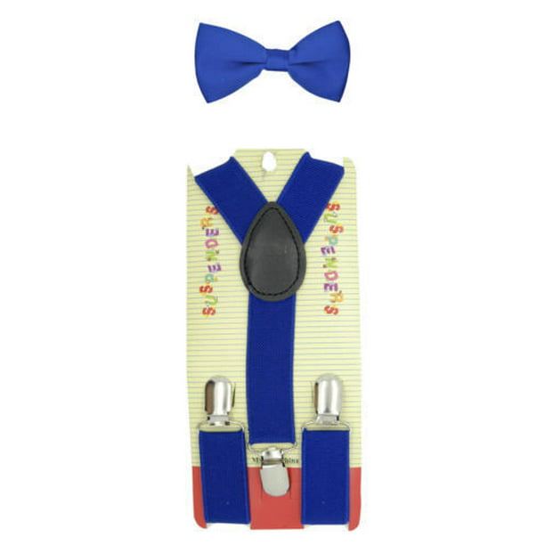Suspender and Bow Tie Colors Baby Toddler Kids Boys Girls Child SETS USA seller